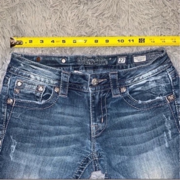 Miss Me Jeans Signature Rise Boot Cut Size 27 - Picture 10 of 11